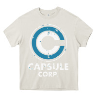 Cream capsule corporation essentia Heavy Core Tee - linhVisuals