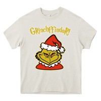 Cream christmas grinchffindor! grinch Heavy Core Tee - linhVisuals