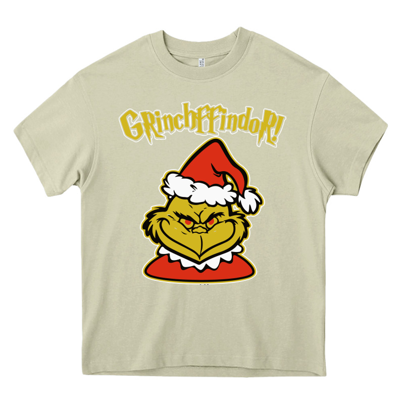 Christmas Grinchffindor! Grinch Heavy Core Tee by linhVisuals | Teevron