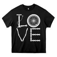 Black cycling t  shirt cycling cyclist t  shirt (1) Heavy Core Tee - linhVisuals