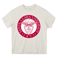 Cream santa clara u seal Heavy Core Tee - linhVisuals