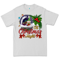 Dove Grey oh christmas night snow globe Premium Tee - BundleAndBundleShop