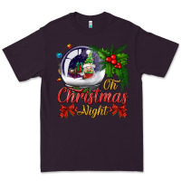Plum oh christmas night snow globe Premium Tee - BundleAndBundleShop