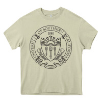 Mossy .university of southern california Heavy Core Tee - linhVisuals