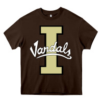 Chocolate Brown idaho vandals Football team Heavy Core Tee - linhVisuals