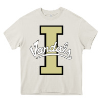 Cream idaho vandals Football team Heavy Core Tee - linhVisuals