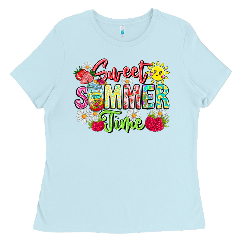 Sweet Summer Time Ladies Tee by CowhideDigitalArt | Teevron