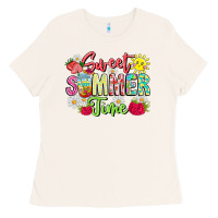 Bone Sweet Summer Time Ladies Tee - CowhideDigitalArt