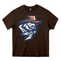 Chocolate Brown utep miners Heavy Core Tee - linhVisuals