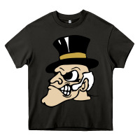 Asphalt wake forest demon deacons Heavy Core Tee - linhVisuals