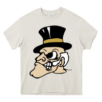 Cream wake forest demon deacons Heavy Core Tee - linhVisuals