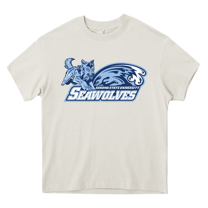 Sonoma State Seawolves Heavy Core Tee by linhVisuals | Teevron