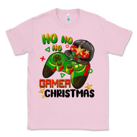 Bubblegum Pink ho ho ho gamer Christmas Classic Tee - BarkalooDesign