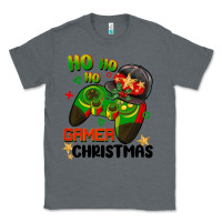 Charcoal Heather ho ho ho gamer Christmas Classic Tee - BarkalooDesign
