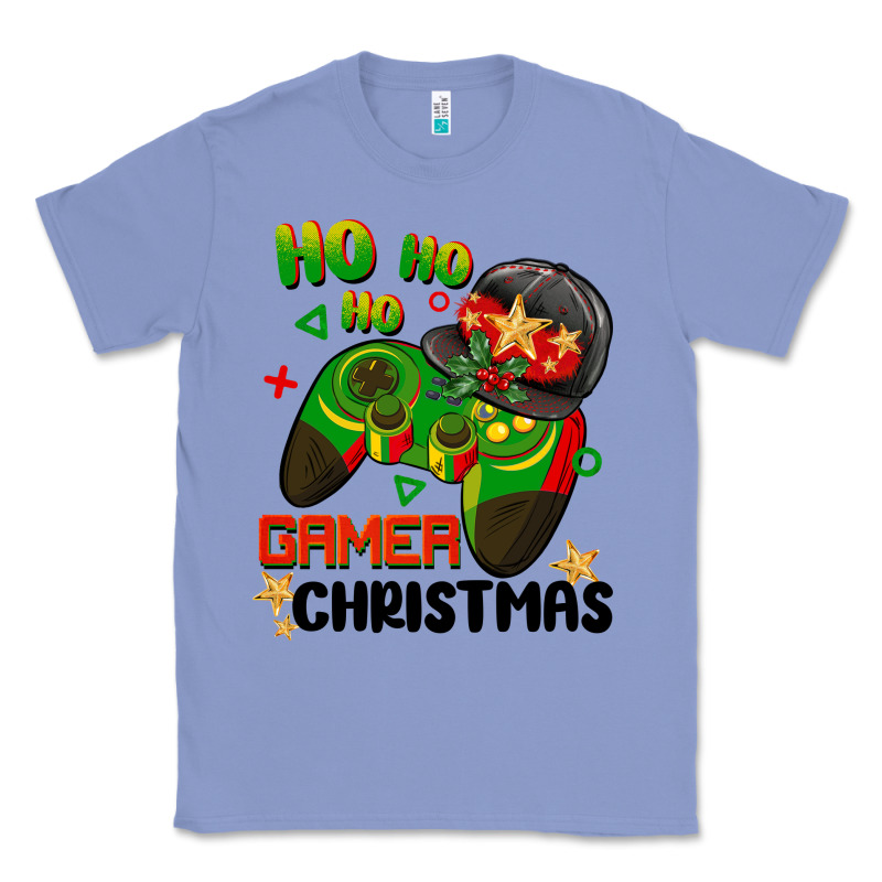 Ho Ho Ho Gamer Christmas Classic Tee by BarkalooDesign | Teevron