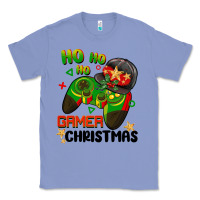 Colony Blue ho ho ho gamer Christmas Classic Tee - BarkalooDesign