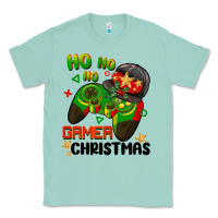Seafoam ho ho ho gamer Christmas Classic Tee - BarkalooDesign