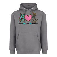 Storm peace love frenchie Heavyweight Hoodie - RanaPortraitStore