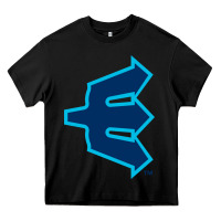 Black everett aquasox Heavy Core Tee - linhVisuals