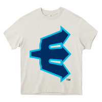 Cream everett aquasox Heavy Core Tee - linhVisuals