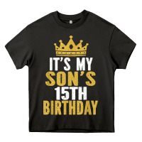 Asphalt it's my son's 15th birthday 15 years old boy t shirt Heavy Core Tee - linhVisuals