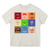 Cream Muppets and Friends Heavy Core Tee - linhVisuals