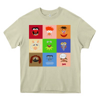 Mossy Muppets and Friends Heavy Core Tee - linhVisuals