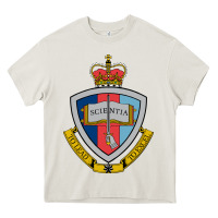Cream australian defence force academy coat of arms Heavy Core Tee - linhVisuals
