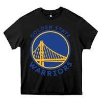 Black golden state basketball Heavy Core Tee - linhVisuals