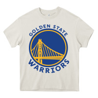 Cream golden state basketball Heavy Core Tee - linhVisuals