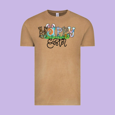 Happy Easter Vintage Tee Designed By Cowhidedigitalart