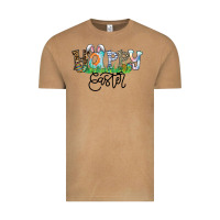 Vintage Camel Happy Easter Vintage Tee - CowhideDigitalArt
