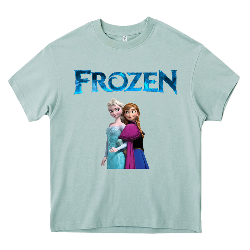 Newanna And Elsa Frozen Heavy Core Tee by linhVisuals | Teevron
