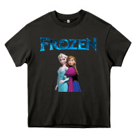 Asphalt newanna and elsa frozen Heavy Core Tee - linhVisuals