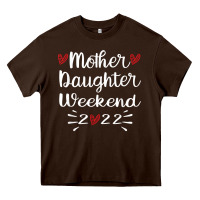 Chocolate Brown mother daughter weekend 2022 girls trip family vacation t shirt Heavy Core Tee - linhVisuals