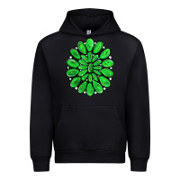 Black green gemstone Urban Hoodie - RanaPortraitStore