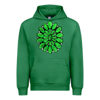 Emerald green gemstone Urban Hoodie - RanaPortraitStore