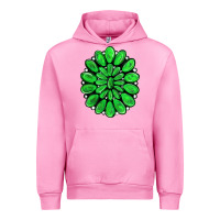 Fuchsia Pink green gemstone Urban Hoodie - RanaPortraitStore