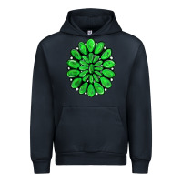 Navy green gemstone Urban Hoodie - RanaPortraitStore