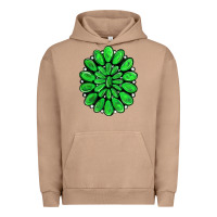 Pigment Burro green gemstone Urban Hoodie - RanaPortraitStore