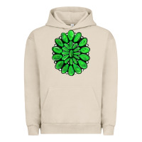 Pigment French Oak green gemstone Urban Hoodie - RanaPortraitStore