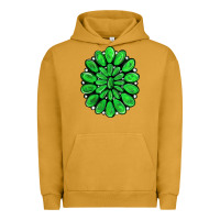 Pigment Peanut Butter green gemstone Urban Hoodie - RanaPortraitStore