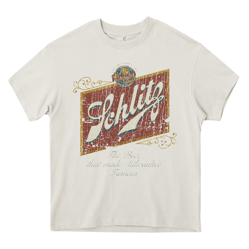 Schlitz Beer Heavy Core Tee by linhVisuals | Teevron