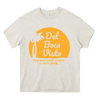 Cream seinfeld del boca retirement community Heavy Core Tee - linhVisuals