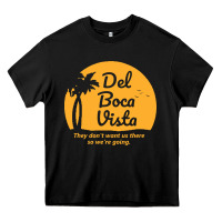 Black seinfeld del boca retirement community Heavy Core Tee - linhVisuals