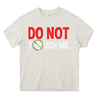 Cream do not touch me autism kid Heavy Core Tee - linhVisuals