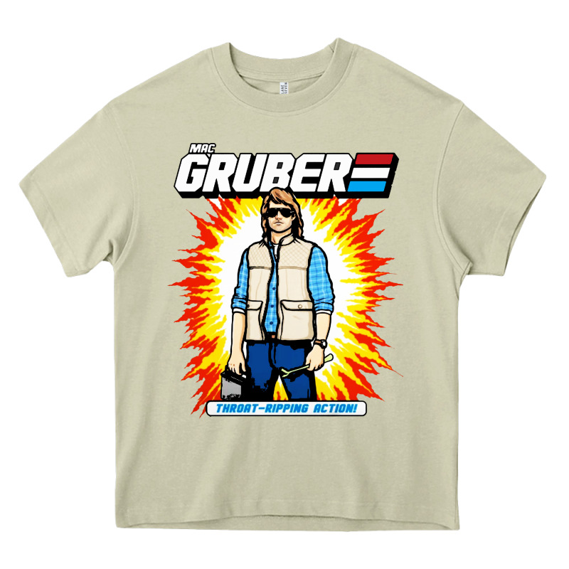 Macgruber Action Figure Heavy Core Tee by linhVisuals | Teevron