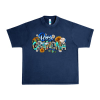 Navy boy grandma Urban Heavy Tee - CowhideDigitalArt
