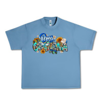 Pebble Blue boy grandma Urban Heavy Tee - CowhideDigitalArt