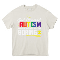Cream god created autism normal was too boring Heavy Core Tee - linhVisuals
